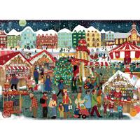 The Christmas Market 1000pc Jigsaw Puzzle Extra Image 1 Preview